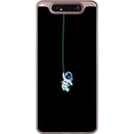 Samsung Galaxy A80 Genomskinligt Skal Rymdgubbe