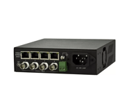 DELTACOIMP – Receiver unit for up to four TTP111VPDC, BNC video and 12V power, RS-485, Cat5, 300m 