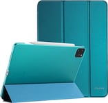 ProCase Coque pour iPad Air 13 Pouces (M2) en 2024, iPad Pro 12.9 Pouces 6ème 2022/5ème 2021/4ème 2020/3ème 2018 Génération, Nouvel Étui Amélioré, Housse de Protection Anti-Chute- Emerald