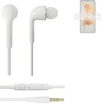 Earphones pour Huawei Mate 50 in ear headset stereo blanc