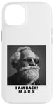 Coque pour iPhone 14 Plus JE SUIS DE RETOUR, Karl Marx, communiste, cool Marx