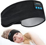 Voerou Sleep Headphones, Bandeau Bluetooth réglable, Casque de Sommeil Ultra-Long avec Haut-parleurs HD Hi FI intégrés, Parfait pour Le Sommeil, l'entraînement, Le Tennis, Le Yoga, Les Voyages