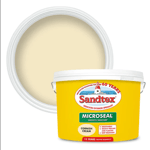 SANDTEX MICROSEAL SMOOTH MASONRY CORNISH CREAM 10L