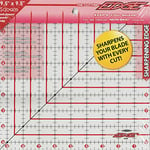 Sullivans 9 1/2 x 9 1/2-inch The Cutting Edge Frosted Ruler