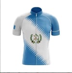 Factory8 - Country Jerseys - Love Your Country! Cycling Jerseys & Sets Collection - Team Guatemala Men's Cycling Jersey & Bib Short Set - Jersey Only - S