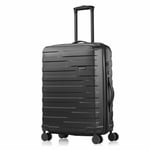 Pack Easy Clipper by Kosmo 4 roulettes Trolley 67 cm avec soufflet d'extension schwarz (TAS017726)