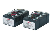 Apc Replacement Battery Cartridge #12 - Ups-Batteri - 2 X Batteri - Bly-Syra - Svart - För P/N: Dl5000rmt5u, Su3000r3ix160, Su5000r5tbx114, Su5000r5tbxfmr, Su5000r5xlt-Tf3