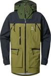 Haglöfs Men's Vassi Gore-Tex Pro Jacket Olive Green/True Black, S