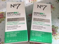 X 2 No7 DERM SOLUTIONS OILYBLEMISH-PRONE SKIN LIGHT WEIGHT HYDRATION LOTION 50ml