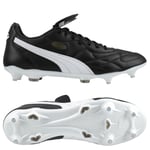 PUMA King Top Sg - Svart/vit/PUMA Gold - Soft Ground (Sg), storlek 43