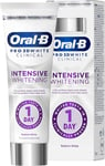 Oral-B Pro 3D White Clinical Intensive Whitening Radiant White Toothpaste 75ml