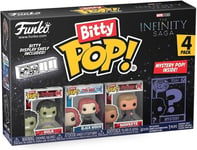 Funko Bitty POP! Marvel Infinity Saga Hulk Hawkeye Black Widow + Mystery 4 Pack