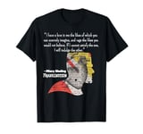 Mary Shelley Frankenstein Quote T-Shirt