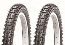 2 Bicycle Tyres Bike Tires - Mountain Bike - 14 x 2.125