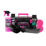 Muc-Off Ultimate Motorcycle Cleaning Kit - Motorbike Cleaning Kit, Motorbike Accessories for Cleaning - Includes Motorcycle Cleaner and Speed Polish