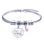 FGHJK Cadeau Fete des Meres Cadeau Maman Fille 2Pcs Bracelet Maman Fille Cadeau Anniversaire Maman Fille Cadeau Maman Fille Original Bracelet Femme Cadeau pour Maman Fille Cadeau Maman pas cher (2)