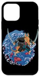 Coque pour iPhone 12 mini Art ninja japonais et samouraï armadillo japonais