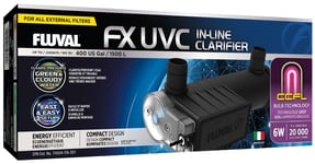 Fluval Fx Uvc Rcd Clarificateur D'Eau Nouveauté ! Pour Jusqu'À 1500Liter ! Juste