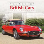 Classic British Cars Square Wall Calendar 2025 (häftad, eng)