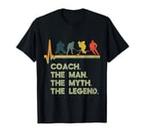 Coach The Man The Myth The Legend Hockey T-Shirt