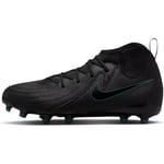 Nike Jr Phantom Luna II Acad F/MG Soccer Shoe, Black/Black-Deep Jungle, 36 EU