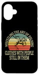 iPhone 16 Plus Wrestling The Art Of Folding Clothes With People Wrestler Case