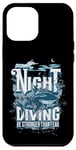 iPhone 12 Pro Max Night Diving Scuba Diving Gear Shark Stronger Than Fear Case