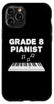 Coque pour iPhone 11 Pro Étudiant en piano, pianiste de 8e année, musicien