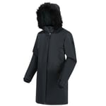 Regatta Lexis Veste à capuche Femme Imperméable, Respirante et isolante avec Coutures cousues-collées Jackets Waterproof Insulated, Femme, Vert (Darkest Spruce), 3XL (Taille Fabricant: 22)