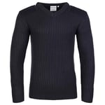 Fort Pull de Combat col en V pour Homme, Bleu Marine, XL