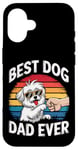 Coque pour iPhone 16 Coton de Tuléar Papa Best Dog Dad Fête des Pères Hommes