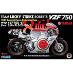 YAMAHA YZF 750 N.26 LUCKY STRIKE 8H SUZUKA 1987 K.ROBERTS 1:12 Fujimi Kit Auto