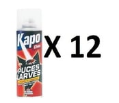 12 INSECTICIDE PUCES LARVES ANTI INFESTATION INVASION DIFFUSION CONTINUE KAPO