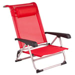 Red Mountain - Chaise de Plage - Saint-Tropez - Rouge