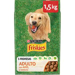 Purina - Friskies - Croquettes Alimentaires pour Chien Adulte (volaille et légumes ajoutés)