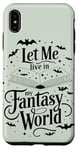 Coque pour iPhone XS Max Magical Fairies and Dragons Amoureux de livres