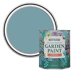 Rust-Oleum Blue Mould-Resistant Garden Paint In Satin Finish - Pacific State 750ml