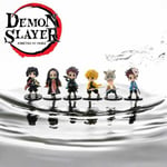 Mini Figurines Q Posket DEMON SLAYER ( Lot de 6 Figurines ) pack 2