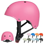 KORIMEFA Casque Vélo Enfant 3-13 Ans Casque de Sécurité pour Filles Garçons Protection Roller Enfant pour Skateboarding Roller Skating roulettes