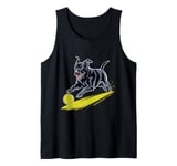 Black Labrador Retriever chasing a ball Labrador Retriever Tank Top