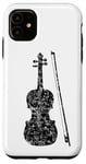 Coque pour iPhone 11 Viola (Noir Ancien) Violaistes