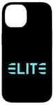 Coque pour iPhone 14 Élite bleu clair éclairé