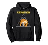 Got Fortune, Fortune Tiger, Fortune Favors The Brave Tiger Pullover Hoodie