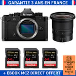 Nikon Zf + 14-30mm f/4 S + 3 SanDisk 64GB Extreme PRO UHS-II SDXC 300 MB/s + Ebook '20 Techniques pour Réussir vos Photos' - Appareil Photo Hybride