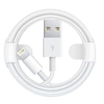 Apple Lightning-kabel till USB, 2 meter (MD819ZM), Bulk