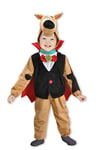 Ciao- Scooby-Doo Halloween Special Edition Costume déguisement Original Baby garçon (Taille Ans), Boys, Caricature, 11723.1-2, Brown, Red, Black, 1-2 Years