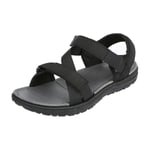 Northside Bayview Womens Open Toe Sport Sandals Black US6