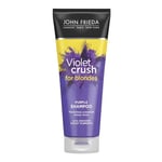 John Frieda Sheer Blonde Violet Crush Tone Correcting Purple Shampoo for Blonde 