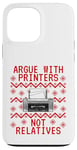 iPhone 13 Pro Max Ugly Christmas Printer, IT Technician, Computer Office Funny Case