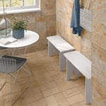 Tenfors Klinker Dunster Beige 14x28 cm Beige, Golv/vägg 14x28cm 1667